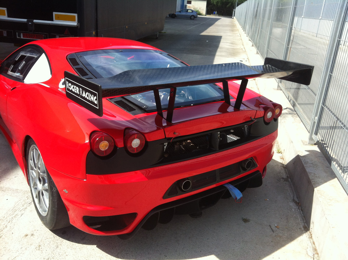 Ferrari F430 CARBON ENGINE BONNET GT3 & GT2